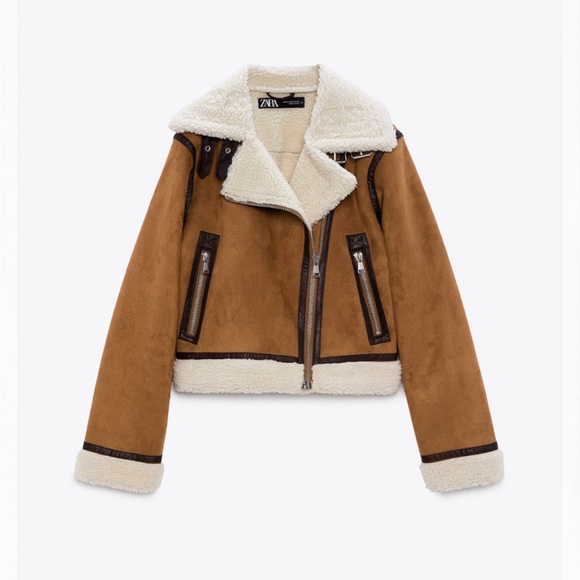 Zara Jackets & Blazers - Zara double sided cropped jacket